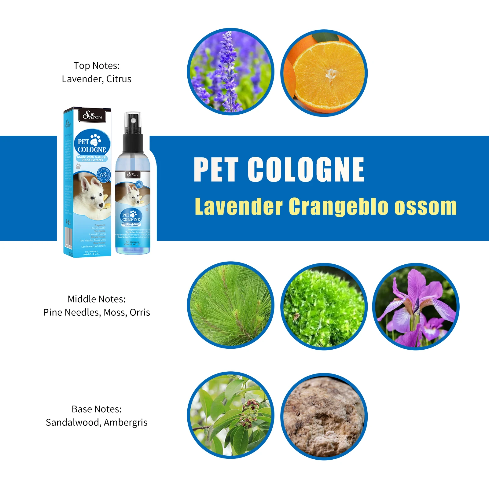 100 Ml Pet Deodorizing Perfume - Perfume Fragrance Shampoo recensione e prezzo