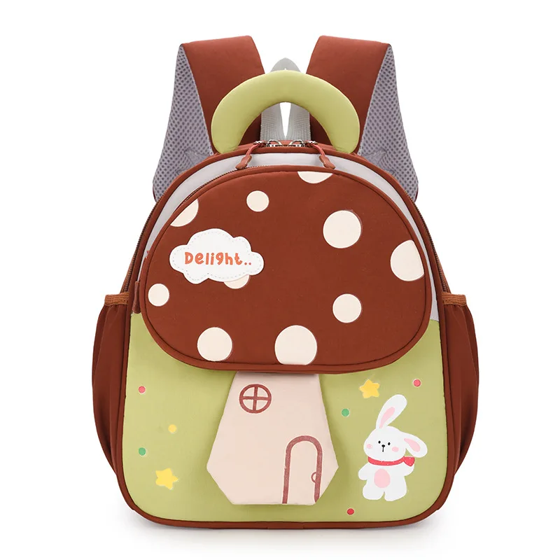 Kids Rabbit Backpack Boys and Girls Children School Bag Kindergarten Daypack with Detachable Pouch Lightweight Travel Rucksack
