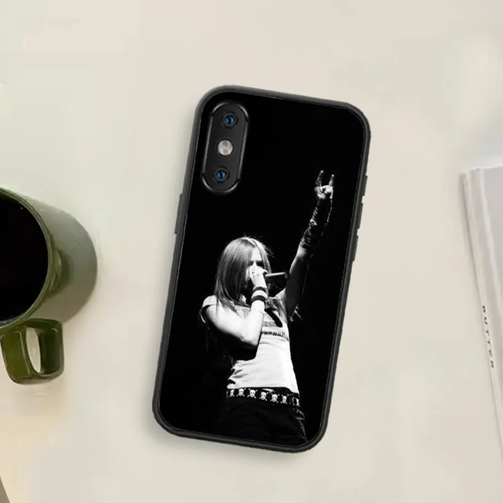 A-Avril L-Lavigne singer Phone Case For Xiaomi Redmi K40 pro 12S ULTRA pro 5G black cover