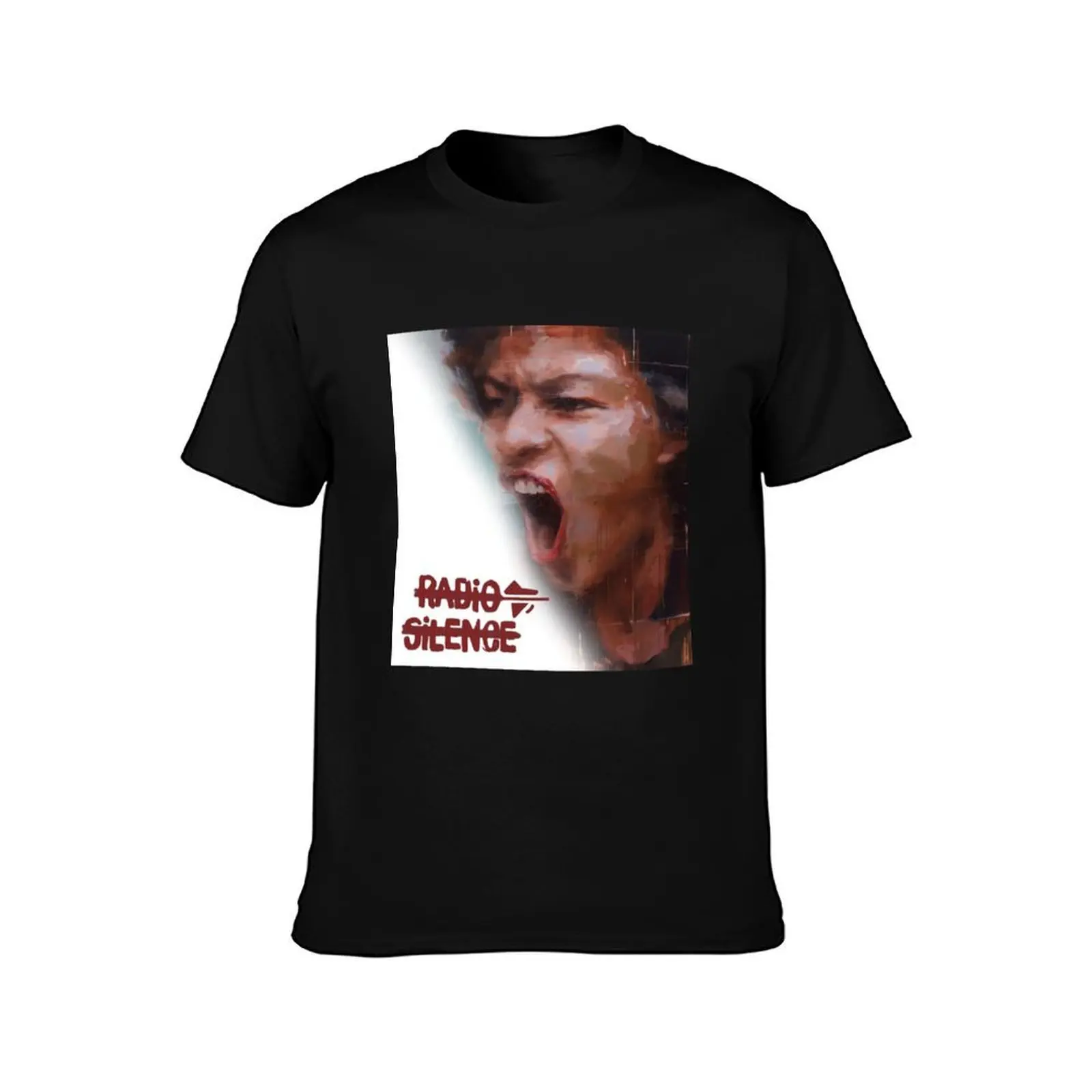 Talib Kweli - Radio Silence T-Shirt, Summer Casual Cotton Tee, Oversized Streetwear Tops, Vintage Graphic Print, 100% Cotton