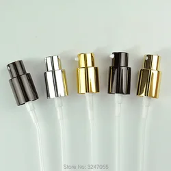 20pcs/lot 50pcs/lot High Quality Gold Cosmetic Lotion Pump for Lotion Bottle, DIY Silver Perfume Spray Nozzle Cap for Spray Bott