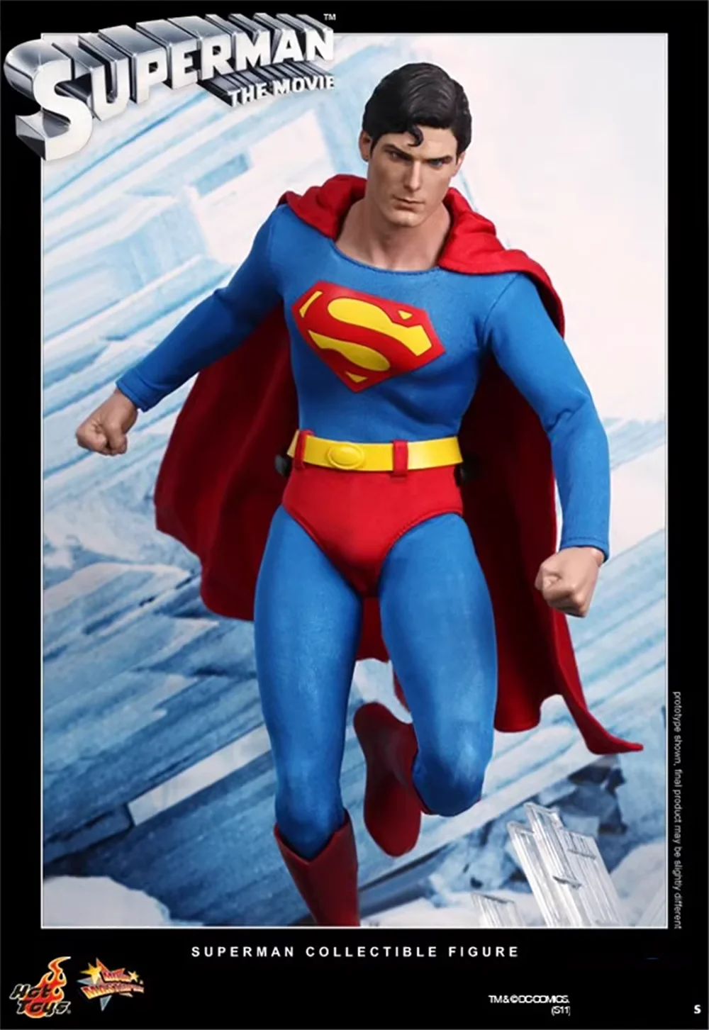 Original Hot Toys MMS152- Superman: Christopher Reeve 1978 1st/6th scale Superman Collectable Figure 30CM collectible ornament