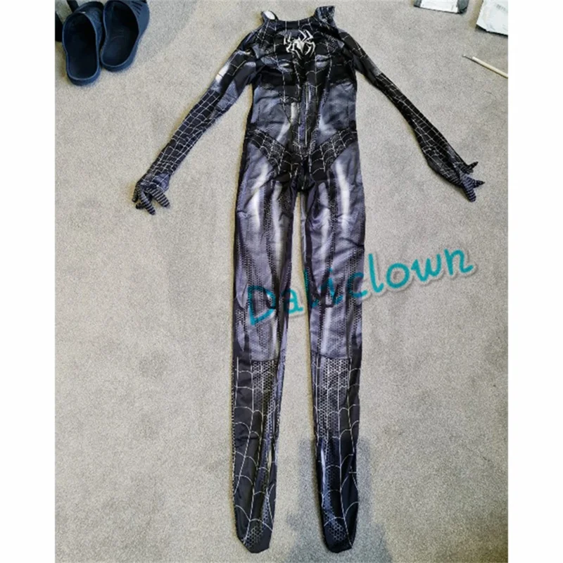 Sexy Cosplay costume for women Supergirl superhero black spandex jumpsuit Zentai suit bodysuit Halloween party fancy dress oa447