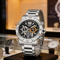 Relojes de pulsera de cuarzo LIGE de moda para hombre, reloj con fecha, resistente al agua, luminoso, con fase lunar, reloj deportivo, Montre Pour Hommes, reloj hombre
