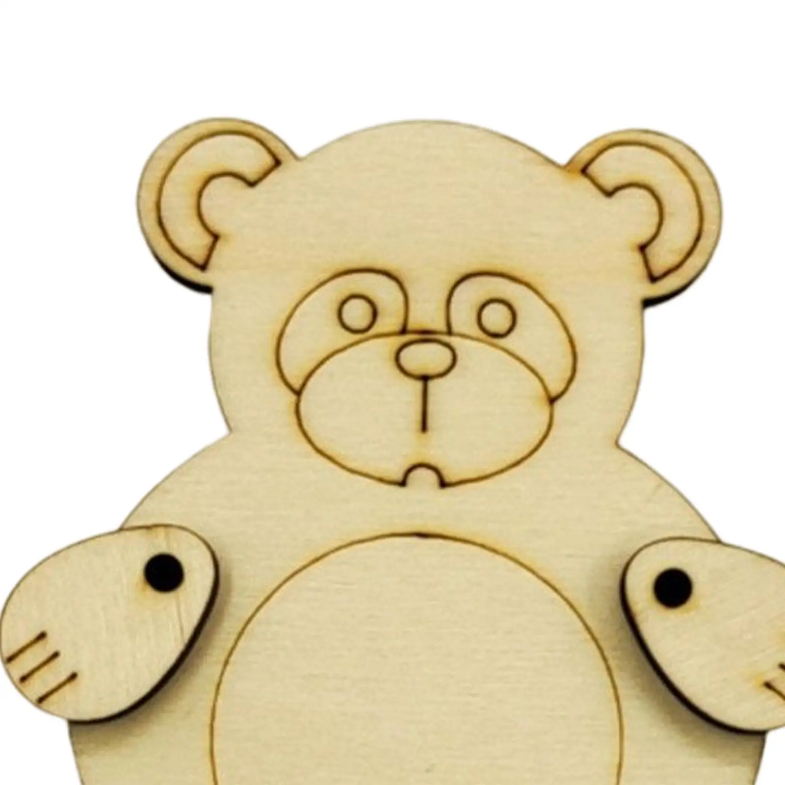 Wooden Montessori Busy Board Parts DIY Accessory for Toddler Early Education Fine Motor Skill Practice Kids Learning Toy for