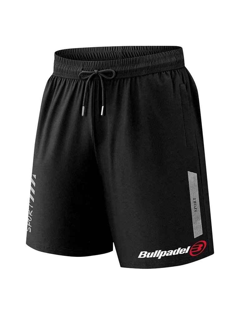 BULLPADEL pantaloni da spiaggia da uomo estivi pantaloncini da uomo casual traspiranti pantaloni sportivi da basket pantaloni da Badminton pantaloncini da Tennis