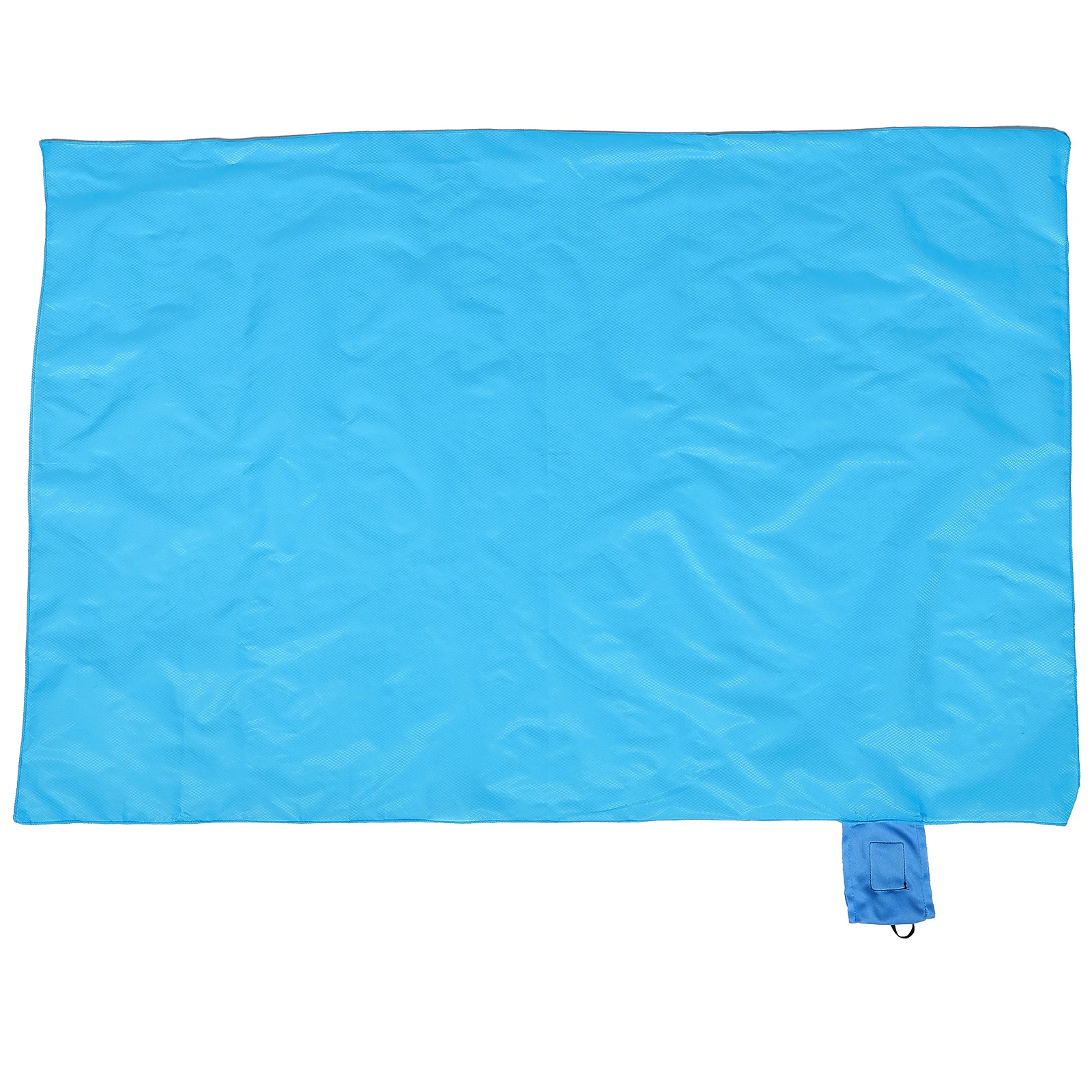 مقاوم للماء النايلون التخييم في الهواء الطلق حصيرة الرمال واقية المحمولة نزهة وسادة خفيفة الوزن قابلة للطي بطانية شاطئ نزهة متعددة الأغراض #4