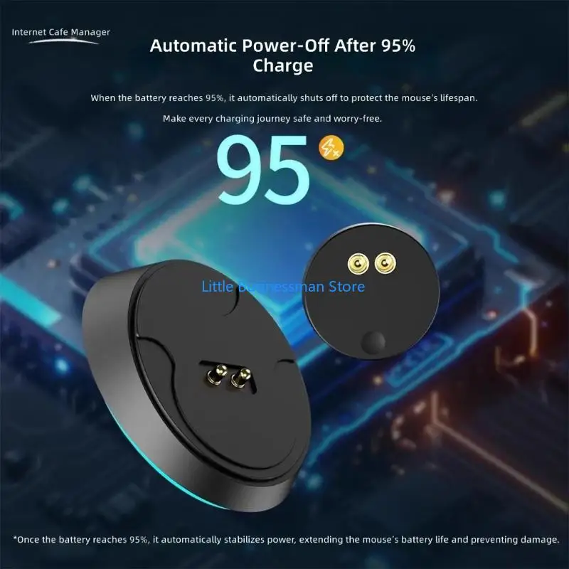 Advanced Wireless Chargers Module Coin für G903 G502X GProX Superlight2 Gaming Mouse Funktionalität M76A – Detail 9