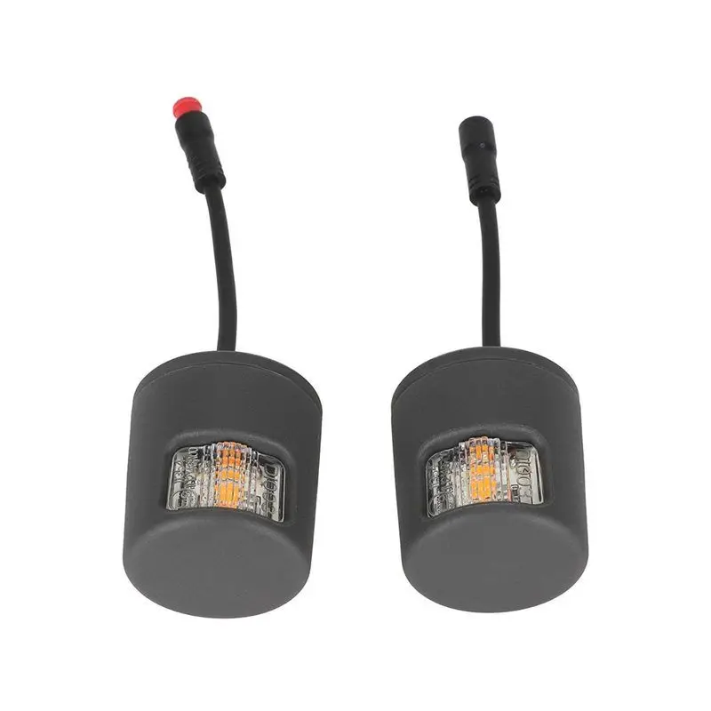 

AEB0-1Pair Left Or Right Turning Signal Light For Elite Electric Scooter Handle Light Replacement Parts