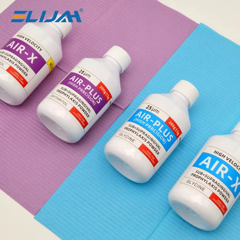 XYSZ Dental 65um 25um Sub+Supragingival Prophylaxis Sodium-Bicarbonate Glycine/Erythritol Teeth Cleaning Sandblasting Powder