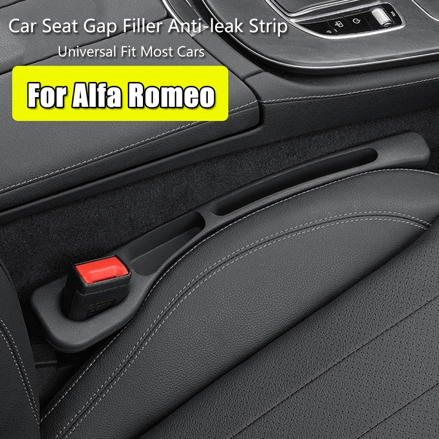

Car Seat Gap Filler Side Seam Plug Strip Leak-proof Filling Strip For Alfa Romeo Giulia Giulietta 159 156 MITO Stelvio 147