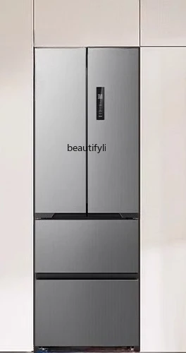 

Refrigerator, ultra-thin bottom heat dissipation embedded French multi-door small apartment household first-class