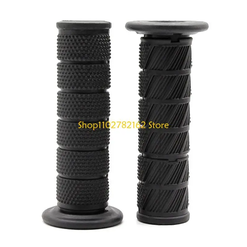 

547B Universal Hand Bar Lock-on Grips-Pillow Grip Anti-Slip Rubber Racing-Grip 1 Pair
