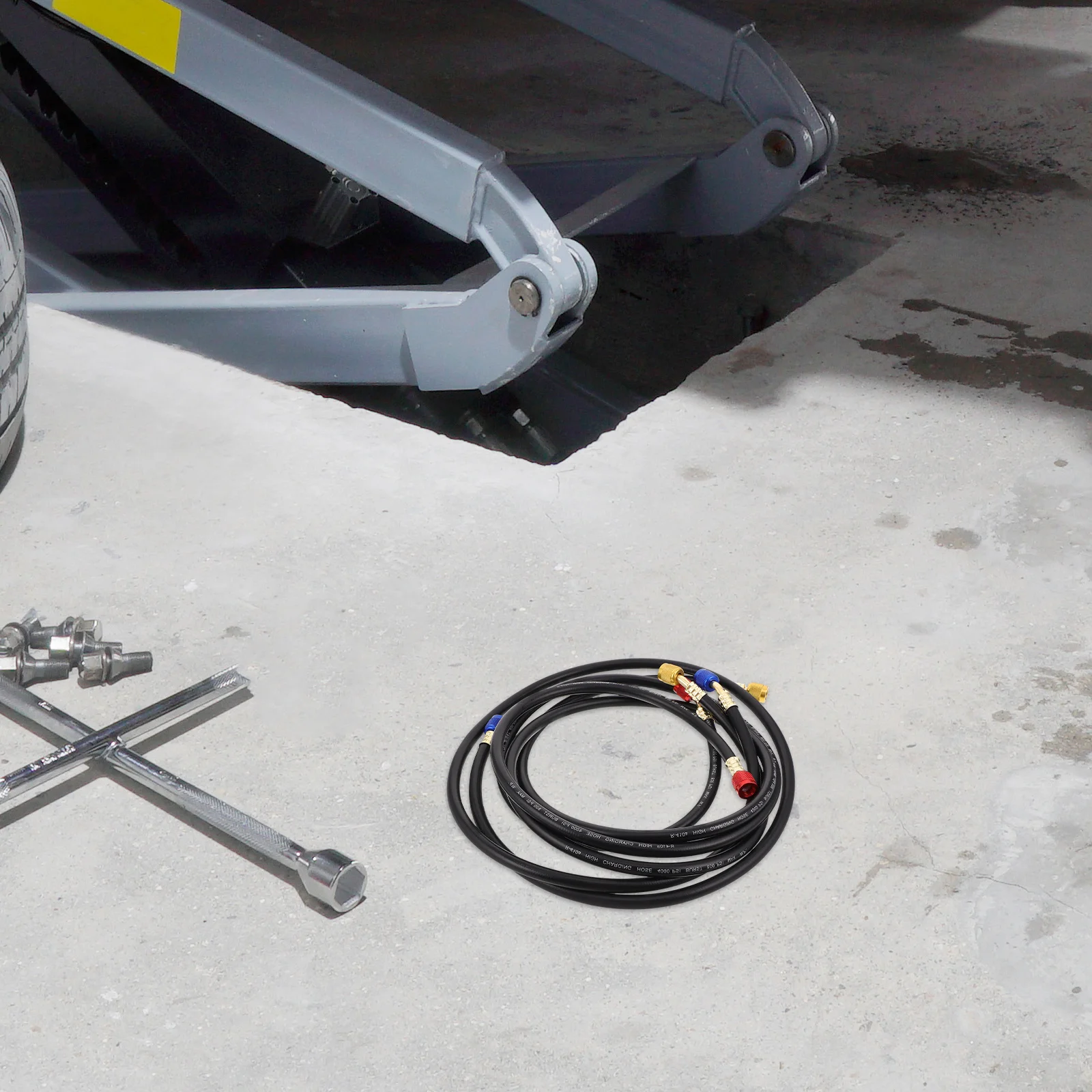 

3Pcs Car Air Conditioning Pipe Refrigerant Hose Easy Operation Durable Material Safe Reliable Multifunctional Design for Home