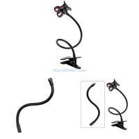 R6FF Solid Camera Mount Gooseneck Arm, Flexible Extension, Metal Hose Compatible for Phone Holders and DSLR Tripods