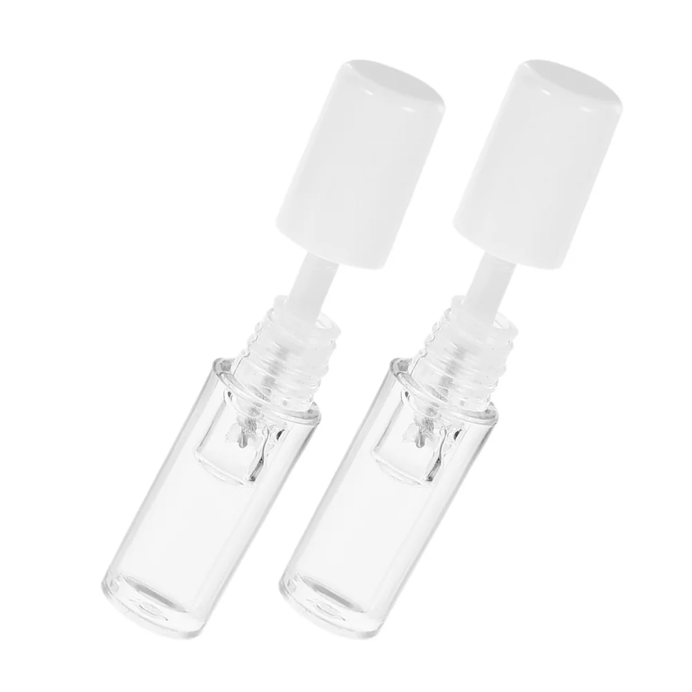 2 個まつげセッティングジェル防水クリアマスカラ簡単に除去できるコンパクトトラベルサイズミニメイク眉毛固定