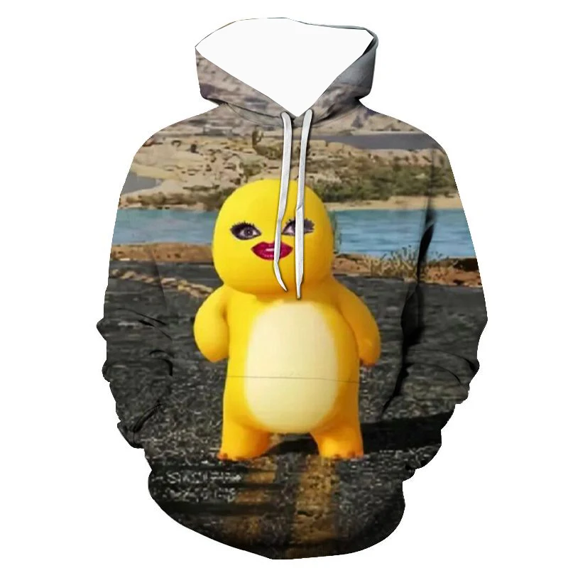 

Funny Cute 3D Printed Little Milk Dragon Autumn and Winter Hoodie for Students;