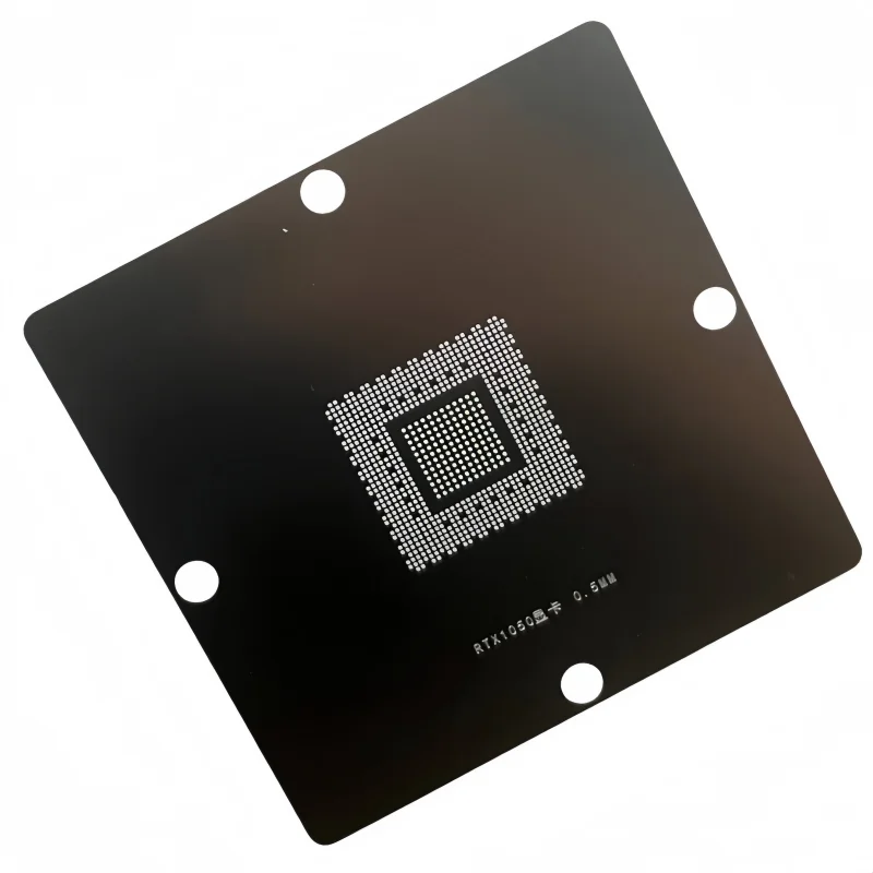 BGA reballing stencil for RTX1050 GTX1050 GTX1050TI 1050 1050TI N17P-GO-A1 N17P-G0-A1 N17P-G1-A1 N17P-GI-A1 N17P-G0-K1-A1