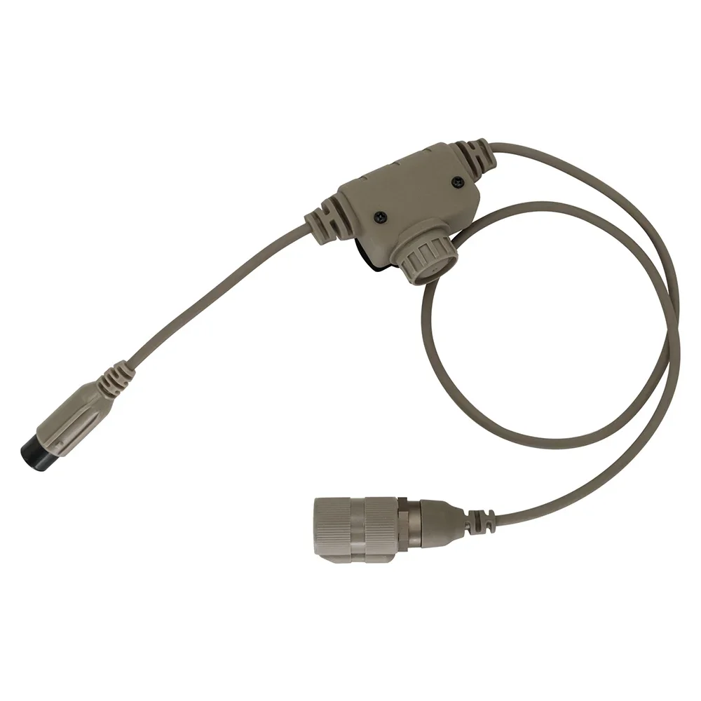Adaptador de auriculares tácticos Ptt U94 Ptt, enchufe de 6 pines para PRC148 / PRC 152, auriculares militares Airsoft COMTAC para tiro y caza