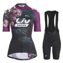 2022 여성 Liv 여름 통기성 사이클링 저지, MTB 자전거 사이클링 의류, 산악 자전거 의류, Maillot Ropa Ciclismo