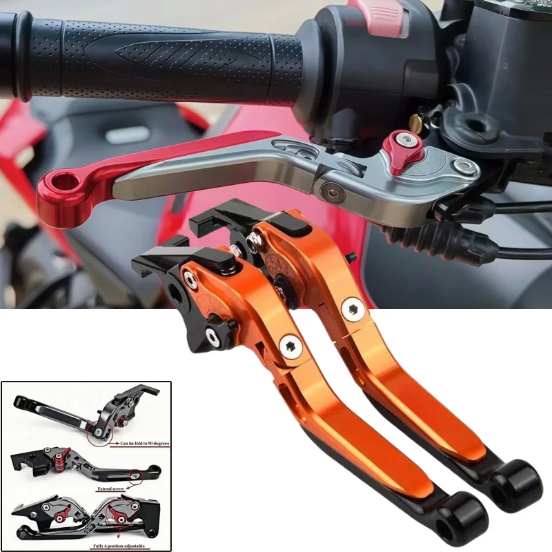 New CNC Parking handle clutch brake lever For Kawasaki ZX6R/636 ZX10R Z1000SX/NINJA Z1000 Z750R 2006-2018 Motorcycle Accessories