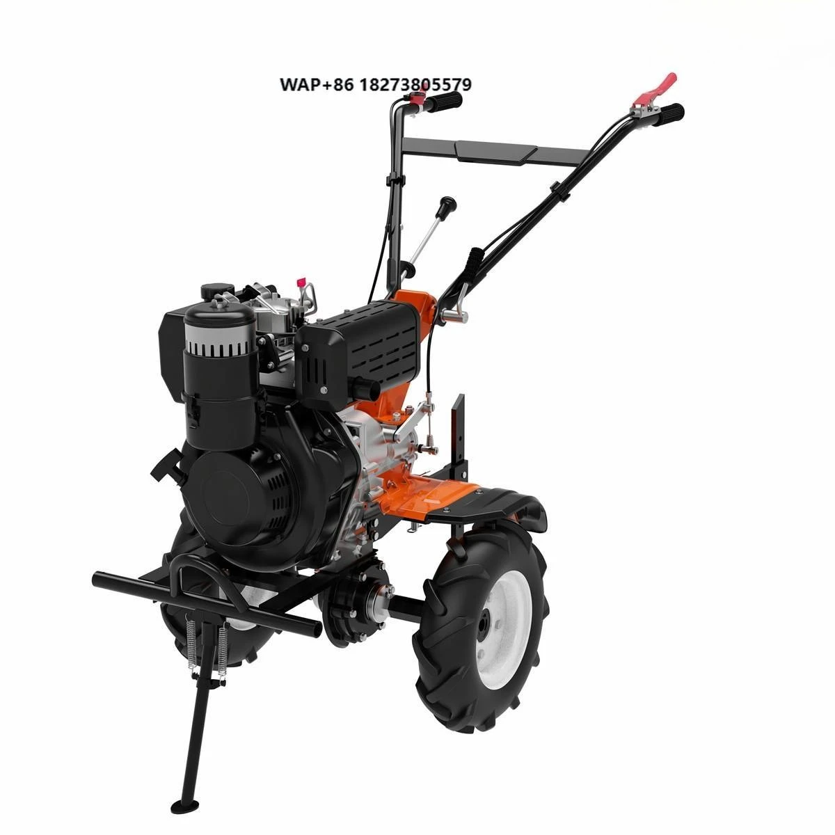 YKX Reliable Direct Drive Power Tiller Mini Tiller for Greenhouse Farm Agriculture Soil Tillage Tooling