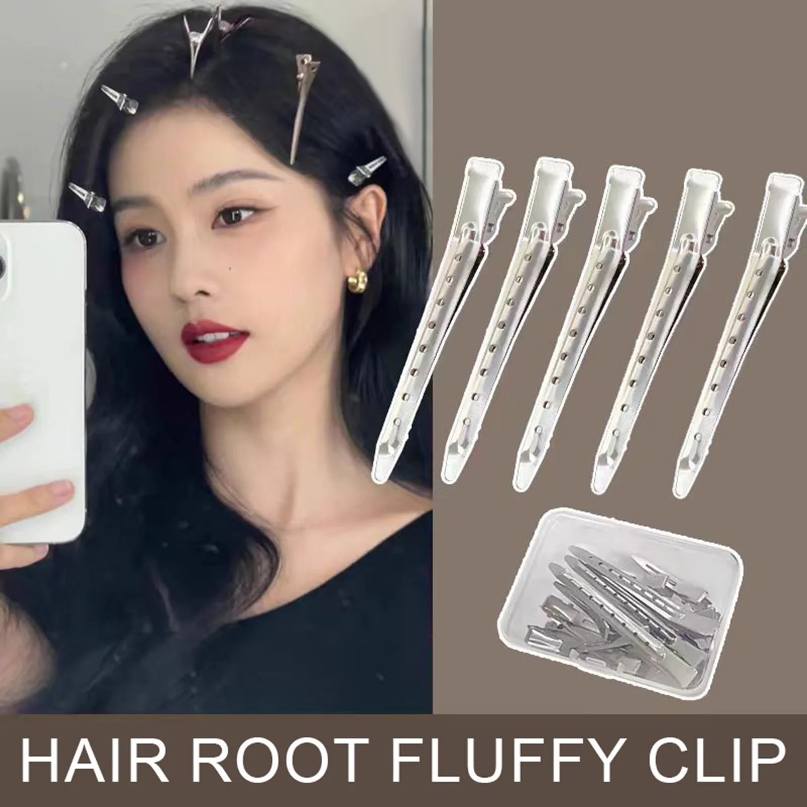 20PCS Women Hair Clips Barrettes Solid Color Strong Hold All-match Versatile Clip for Hair DIY Accessory Hair Styling FC