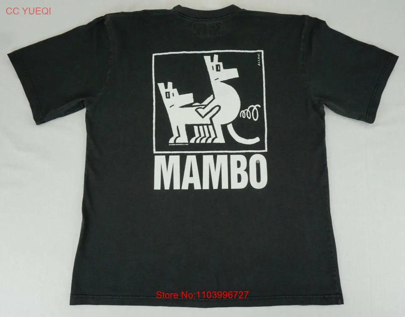 Vintage 1989 / 1990 Mambo Moral Fibre shirt tagged large Australia pop art