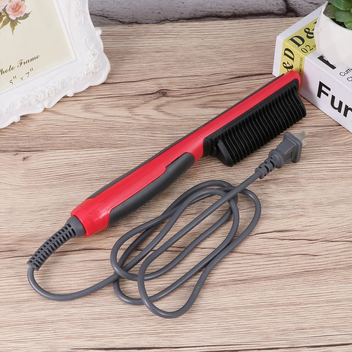 

1 шт., выпрямитель для волос, бигуди с регулируемой температурой, электрический керамический инструмент, профессиональная парикмахерская шина, США