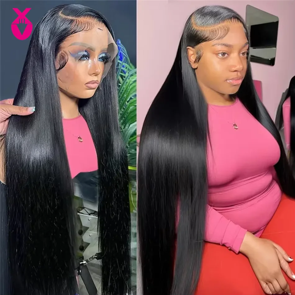 

Bone Straight Lace Front Wigs Human Hair Lace Frontal Wig 13x4 Lace Frontal Human Hair Wig Pre Plucked Bleached Knots Wigs