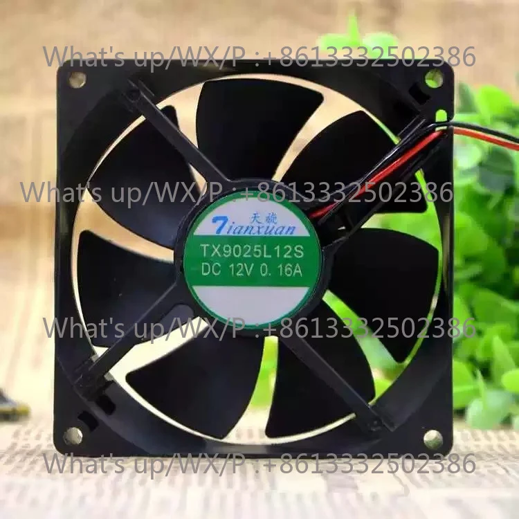 Nuevo original, Tianxuan TX9025L12S 12V 0.16A 9CM 9025 ventilador de refrigeración 9cm 2 piezas