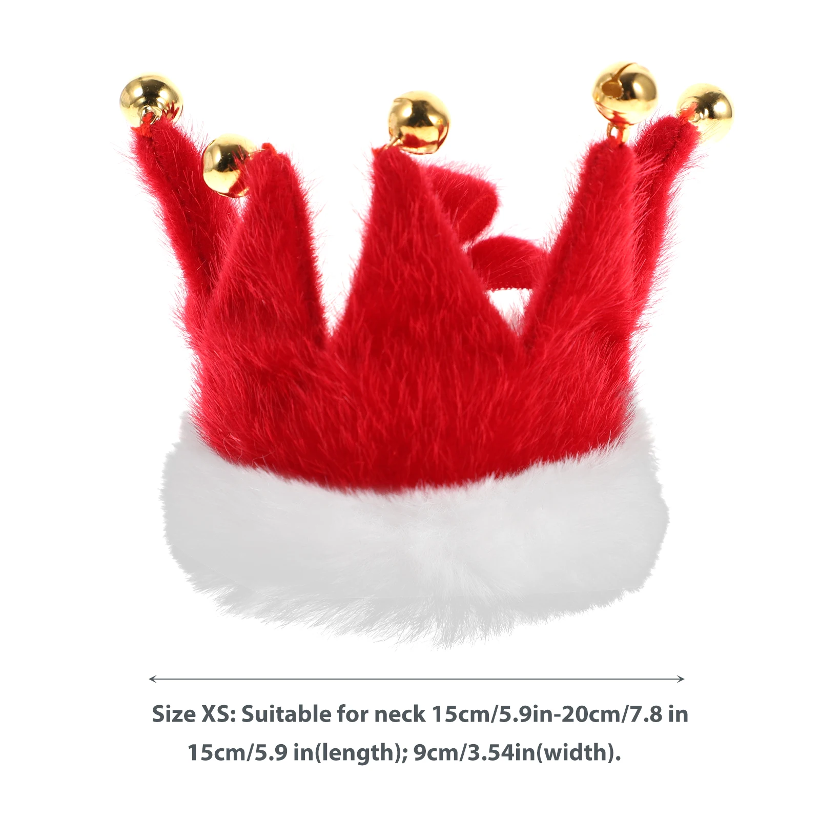 

GRIRIW Puppy Collar Christmas Dog Scarf Adjustable Pet Costume Santa Small Animal Accessories Fun Holiday Charm