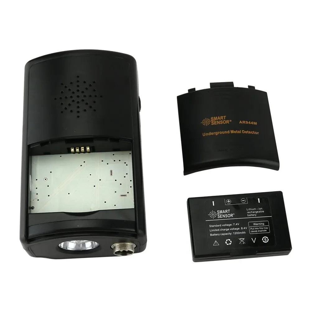 كاشف المعادن UnderGround Depth1.8m AR944M أداة مكتشف الماسح الضوئي 1200mA بطارية ليثيوم لحفار الذهب الكنز تسعى هنتر تستر