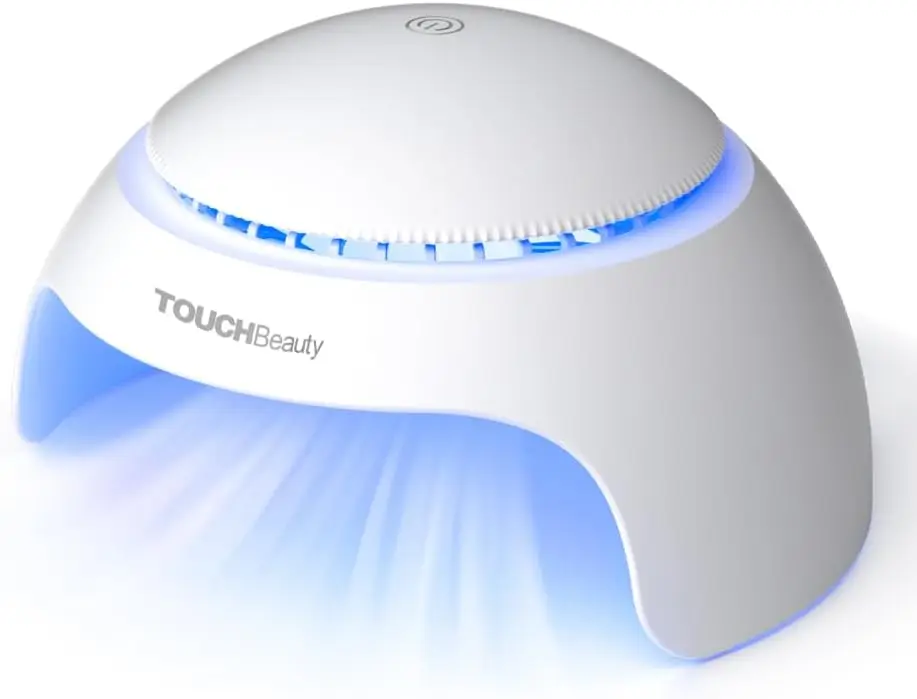 

Nail Dryer for Kids Teens Beginners: LED Fan & Light, Safe, Battery Powered, Non-Hands Tanned Version (TB-2130)