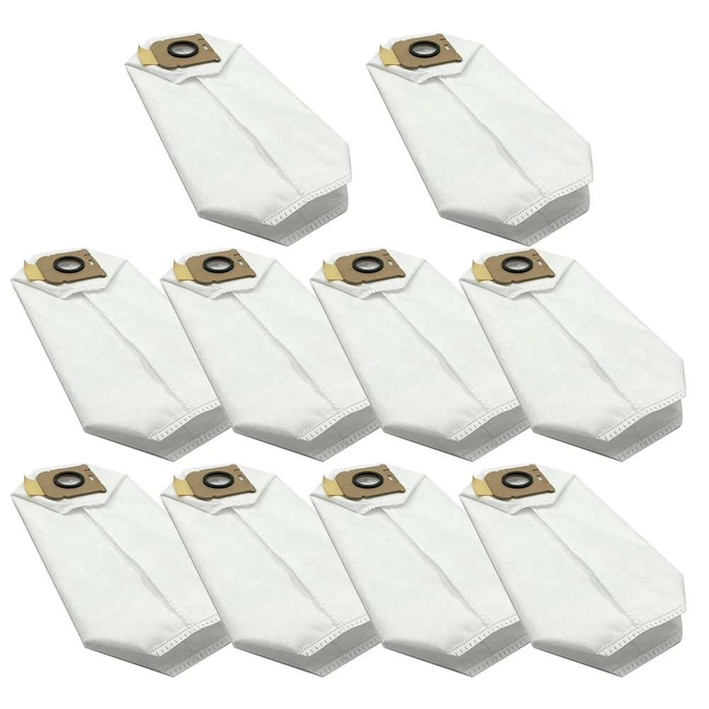 10pcs Dust Bags For DREAME Z20 For Station Robot Vacuum Cleaner Household Cleaning Tools Replacement Dust Bags Spare Parts
