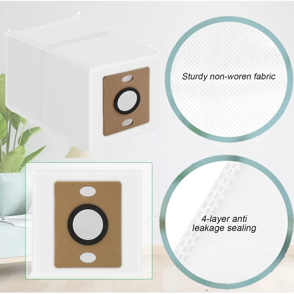 Replacement Dust Bags For ILIFE V9 Pro A12 pro  Self Emptying Vacuum Cleaner Dust Bags Accessories