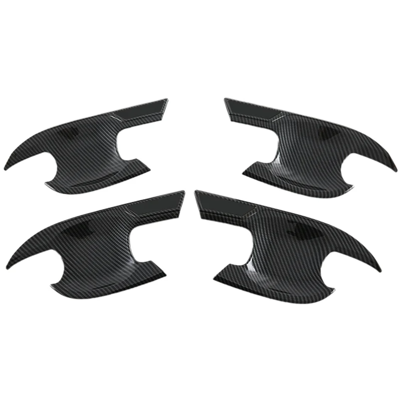 

Car Carbon Fiber Style Exterior Door Bowl Cover Decoration Spare Parts For Toyota Land Cruiser Lc300 2022 2023