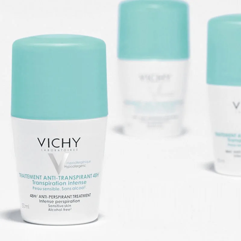 

VICHY шарик против пота под мышками, прочные дезодоранты, удобные, долговечные, не раздражающие, уход за кожей подмышек без запаха