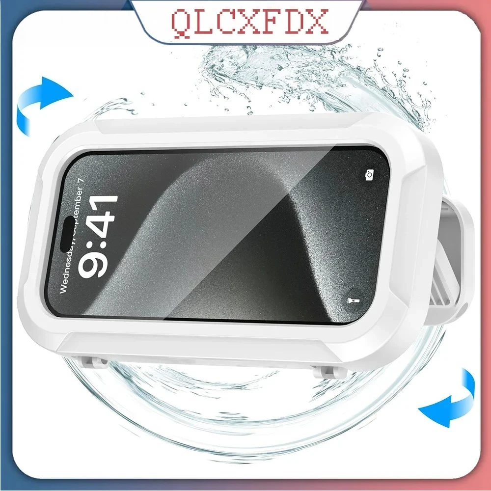 

Новый Вращающийся Водонепроницаемый Настенный Держатель для Телефона в Ванную Комнату, Регулируемый Чехол для Телефона для Душа, Крепление на Стену, Держатель для Телефона в Ванную/Туалет