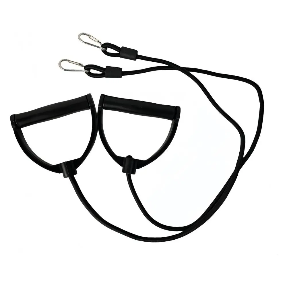 1 Pair with Handle Fitness Resistance Bands Detachable Multi-purpose Strength Training Bands Durable Home Gym Bands Workout