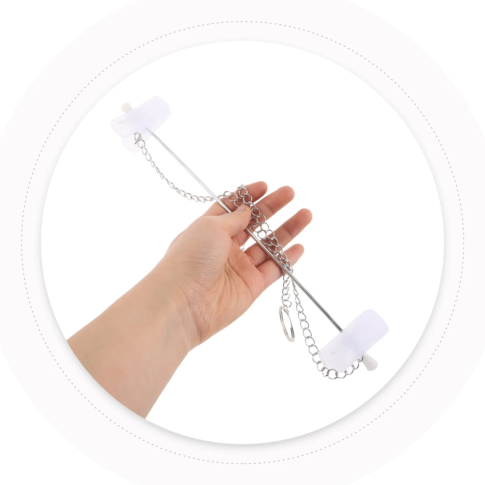 

10pcs Clothing Heavy Duty Material Sturdy For Clothing Store Flexible Installation Rust Resistant Clothes Hanging Iron Display