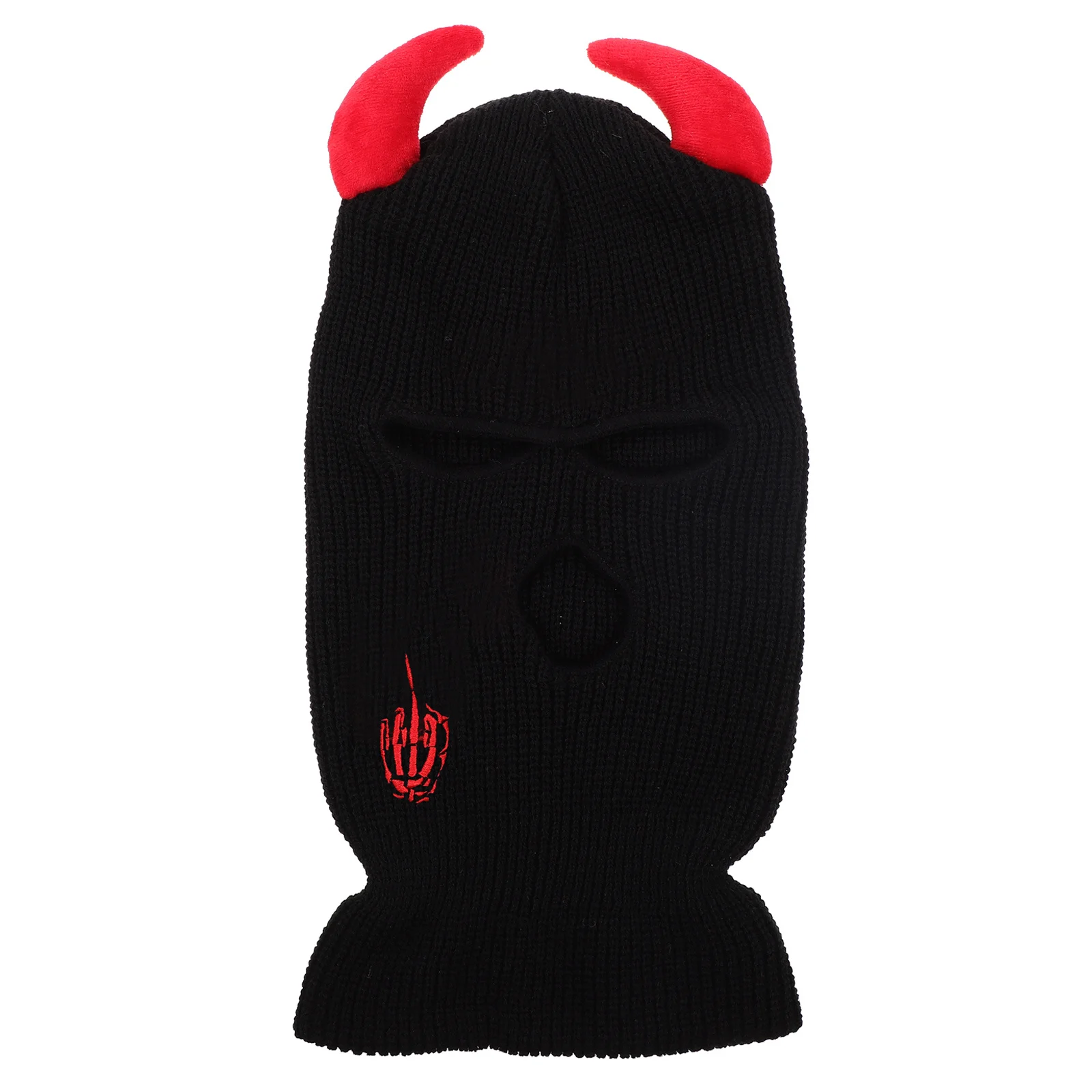 

1 Piece Warm Face Mask Knitting Woolen Hat Windproof Cold-Proof Full Coverage for Outdoor Skiing Cycling Jogging Climbing Winter