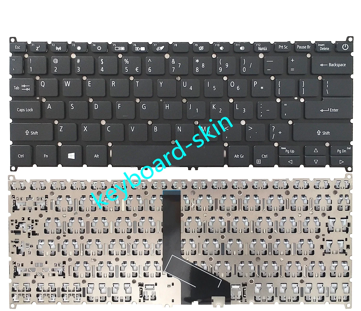 New US No-backlit Keyboard for Acer Swift 3 SF313-51 ,SF314-42 ,SF314-58 -57 -59 , Swift 5 SF514-53 -52 -54 -55 laptop
