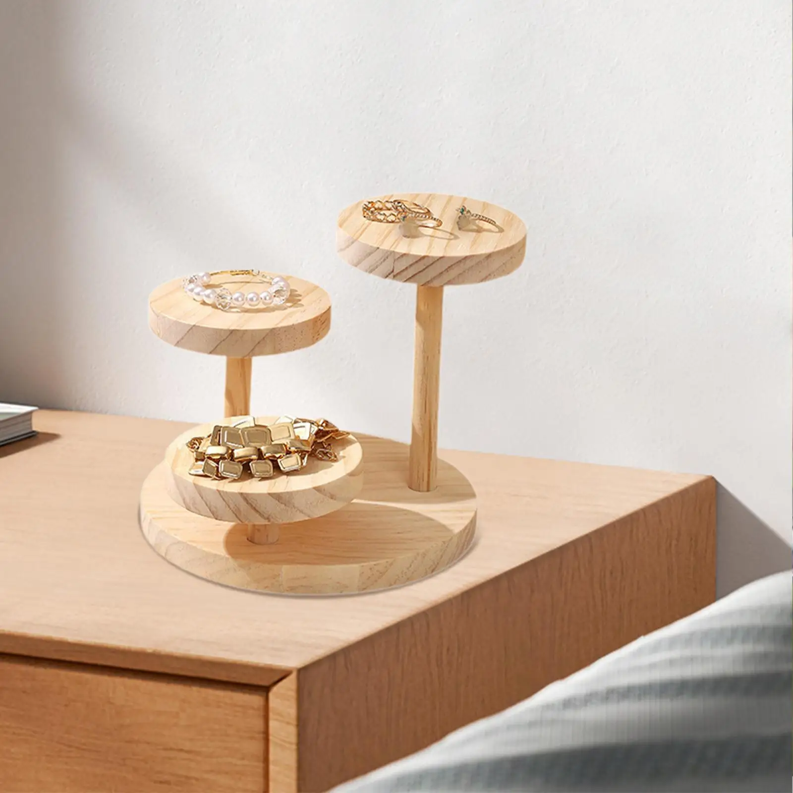 Jewelry Display Risers Jewelry Display Stand for Bracelet Earrings Figures