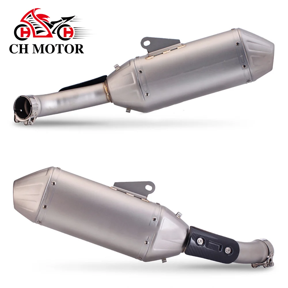 

Глушитель выхлопной системы мотоцикла CHMotor Escapes Para Motos с звеньевой трубой DB Killer для KTM DUKE 250 390 Adventure 2020-2023