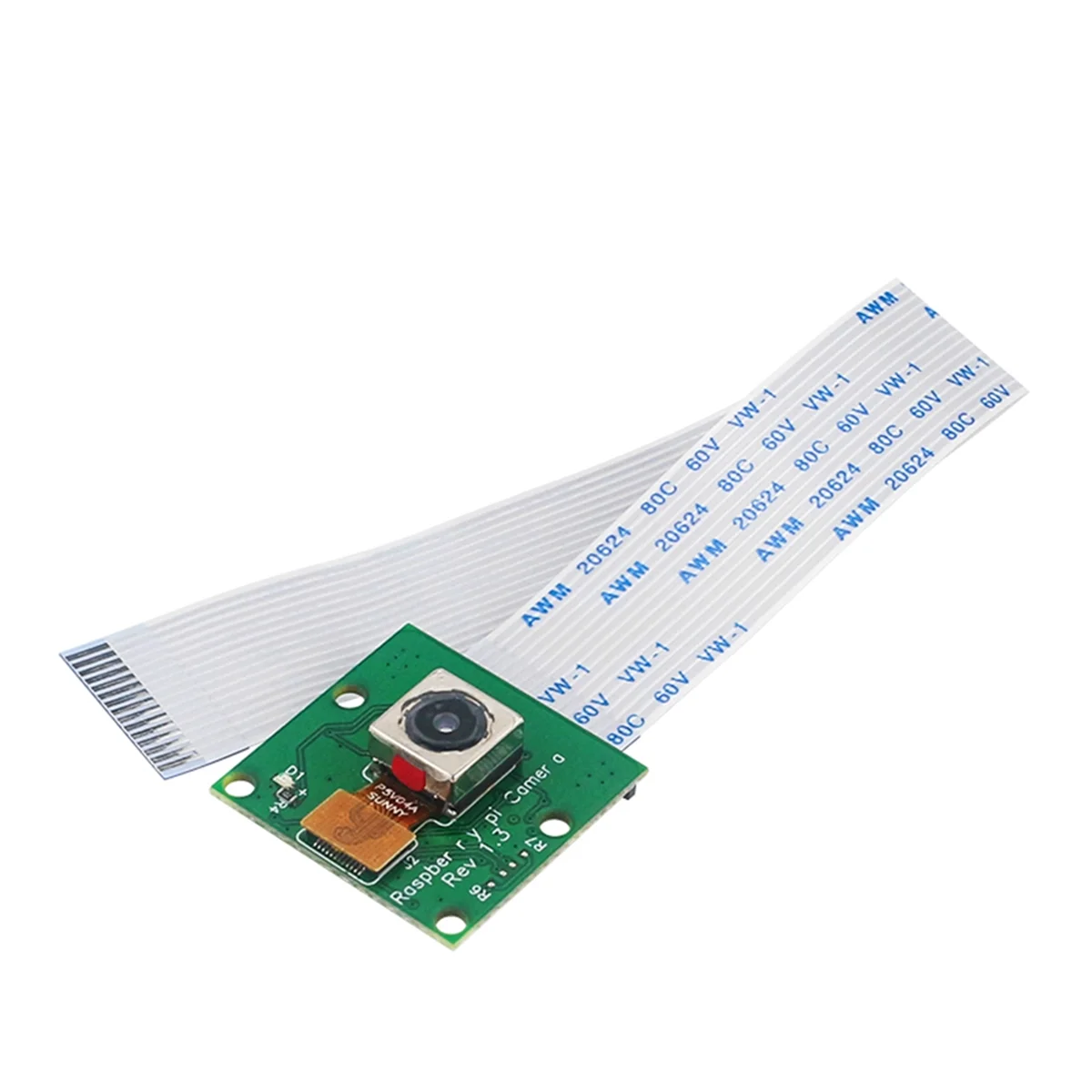 5MP OV5647 Camera Module for 4B 3B+ 3B 2B, 65° Viewing Angle, 1080P 720P Output Auto Focus