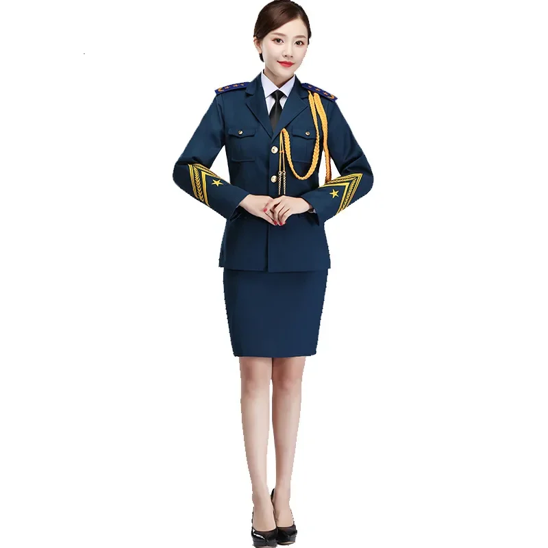 Uniforme militare abiti e accessori classe studente abbigliamento da sollevamento bandiera sea land air Army honor guard band uniforme da coro