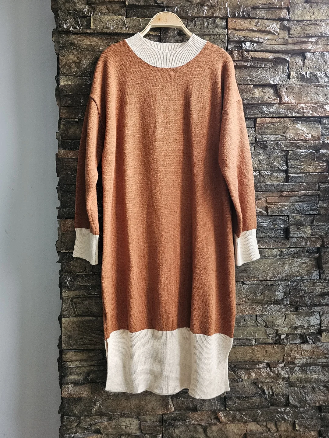Winter Clothing On Sale - Nuevo suéter de mujer naranja con