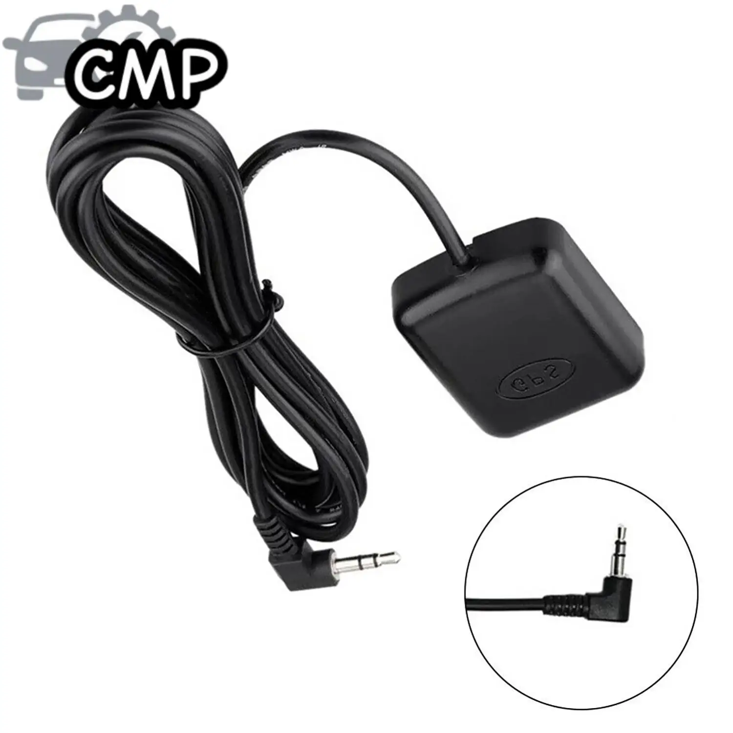 

1PC 3.5mm Car Elbow External GPS Antenna Fits For Car Truck SUV Dash Cams Dash Camera Car Electronic Components Part