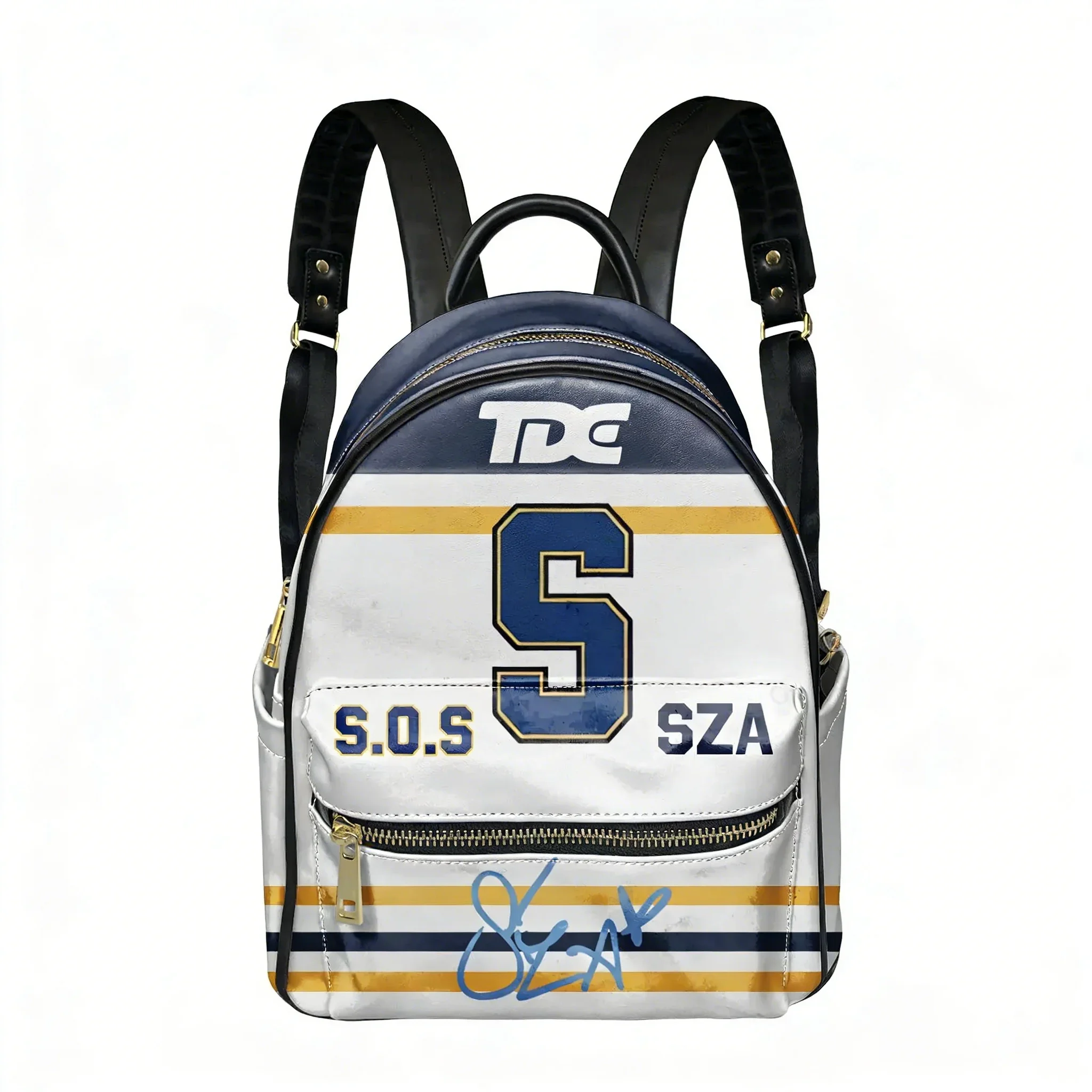 Sza American Singer SOS Kill Bill Backpack Womens Men Double Shoulder Bag Business Travel Bookbag Rucksack Gift Daypack